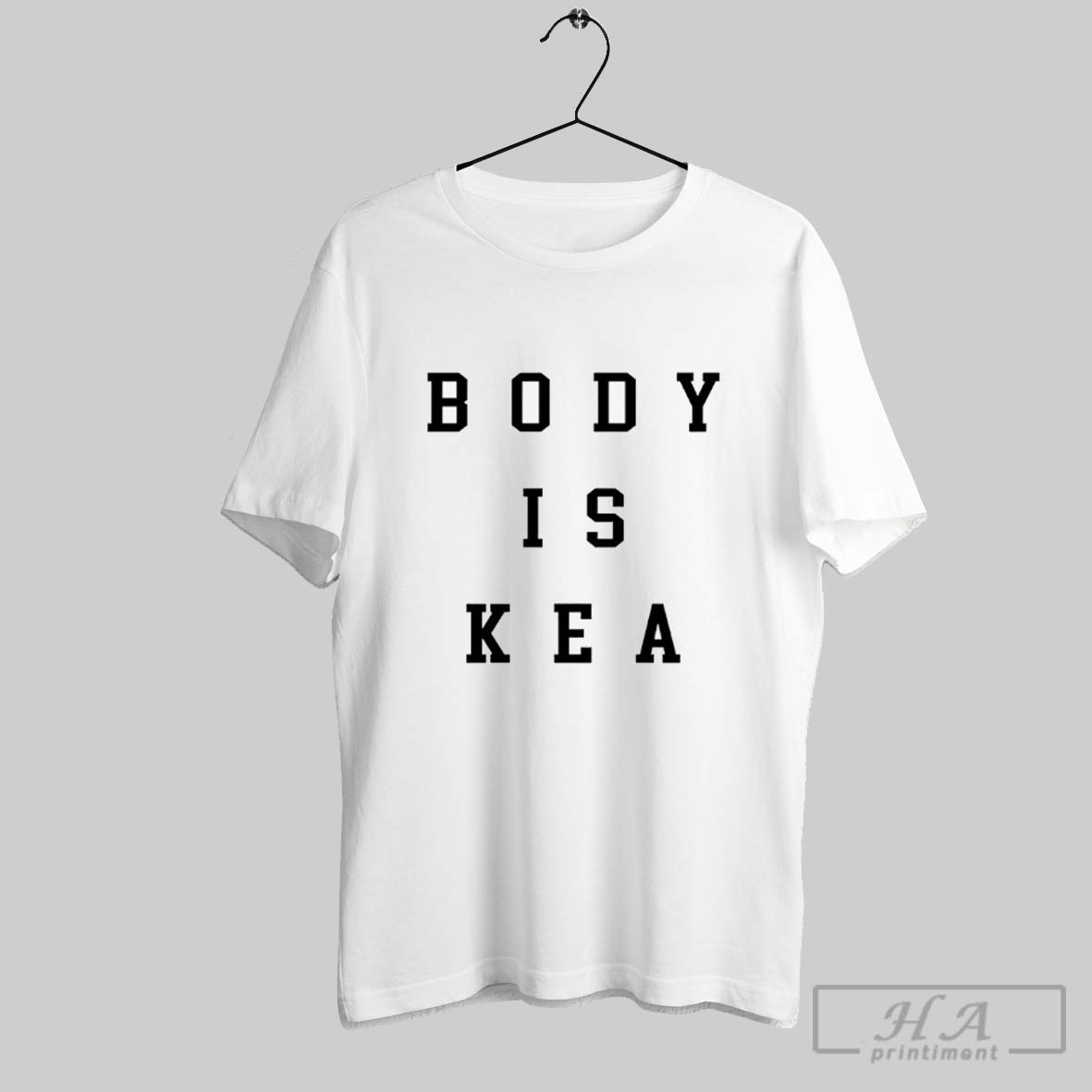 Official Body Is Kea T Shirt