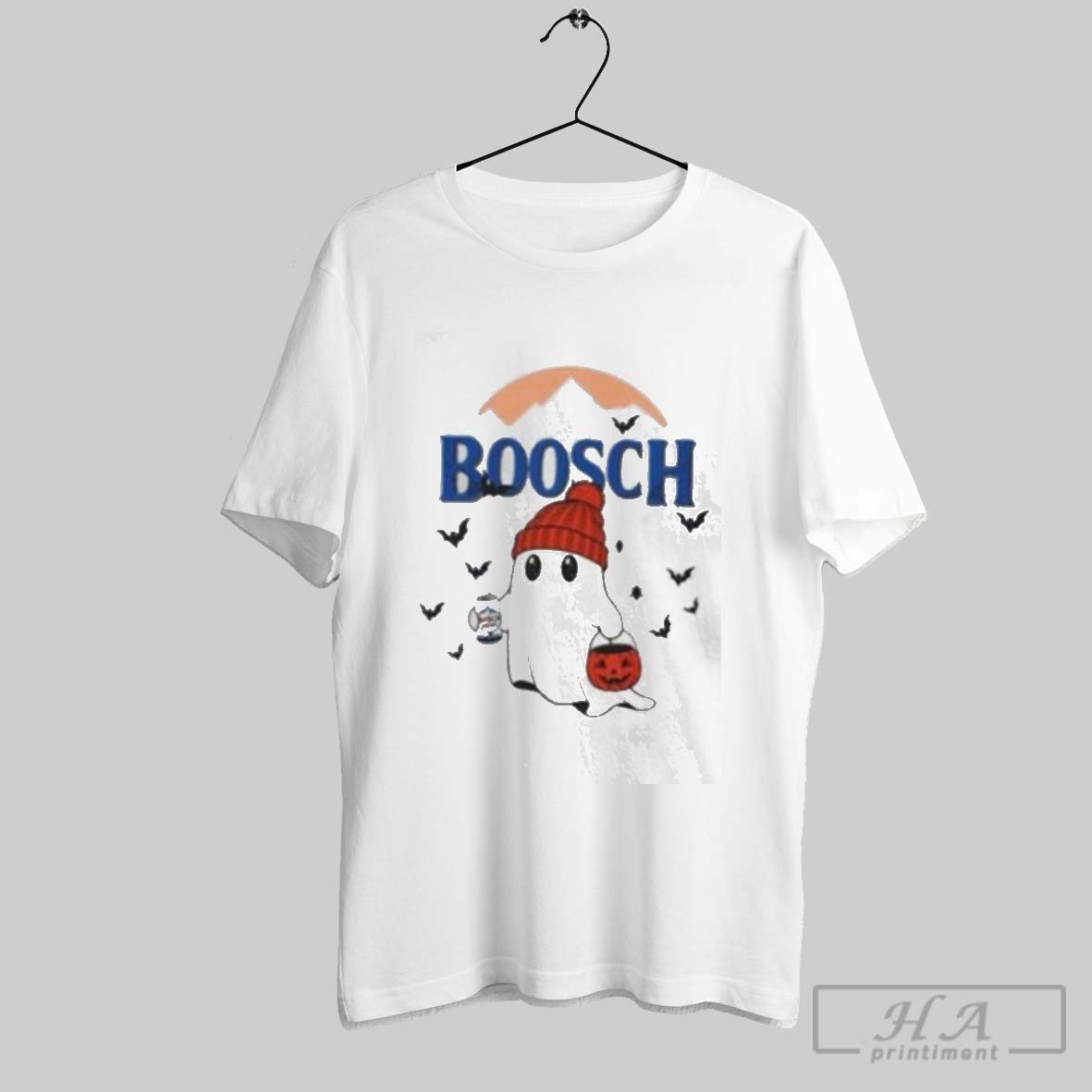 Official Boosch Light Boo Ghost Halloween 2025 T Tee Shirt