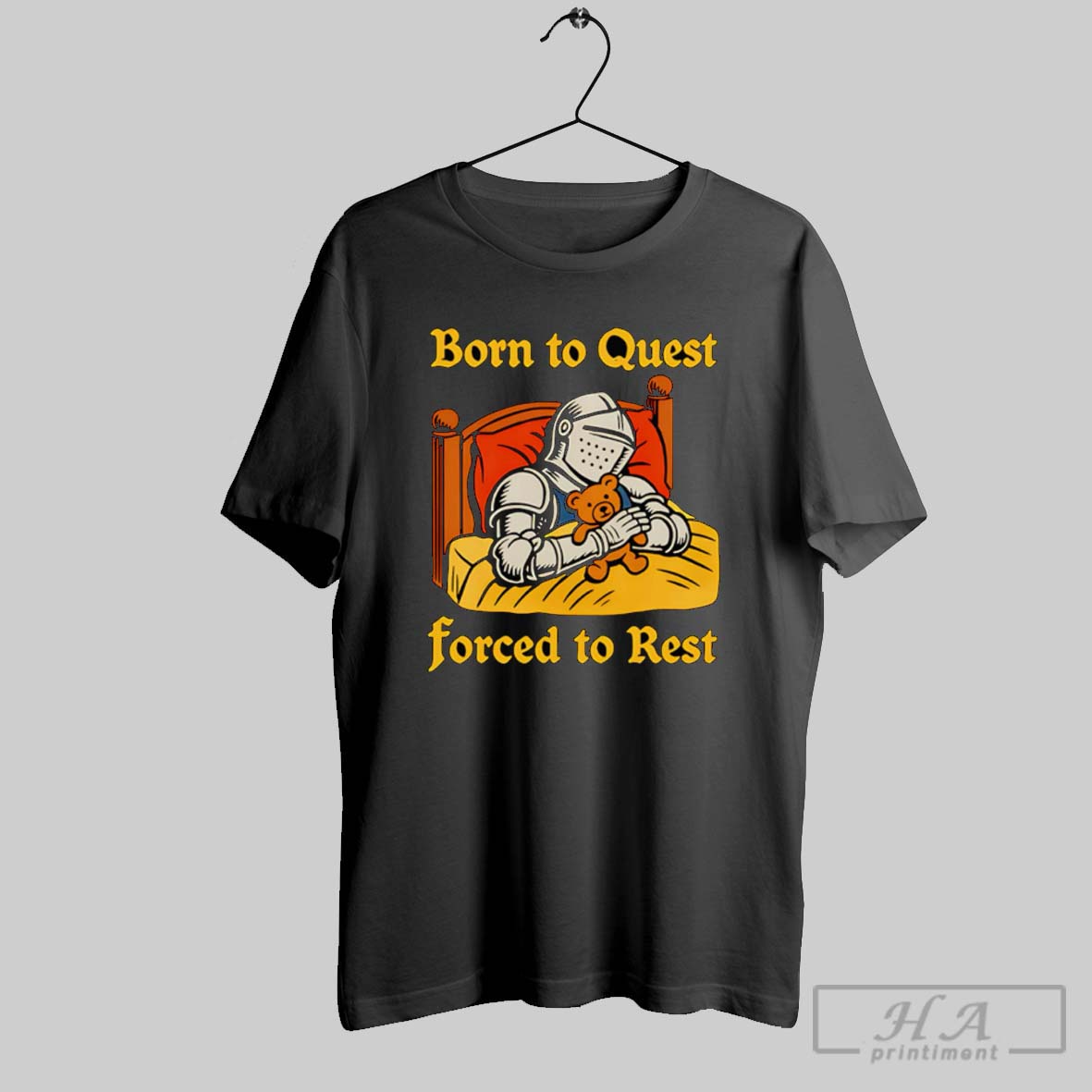 Official Born To Quest Forced To Rest Tee Shirt