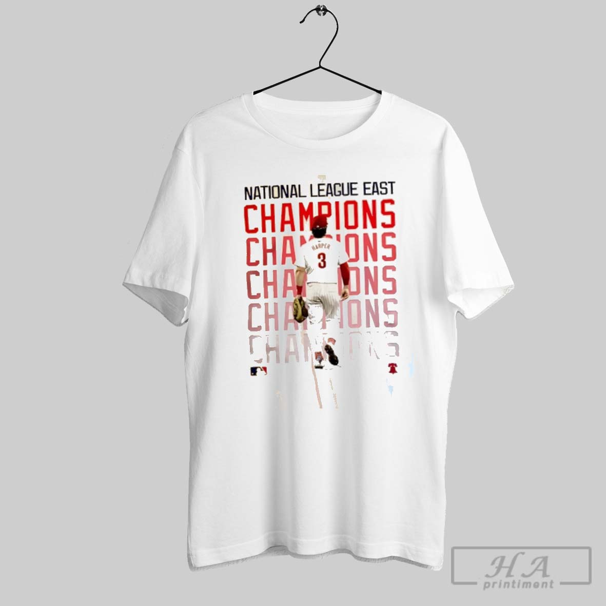 Official Bryce Harper Philadelphia Phillies National League East Champions Repeat Shirt
