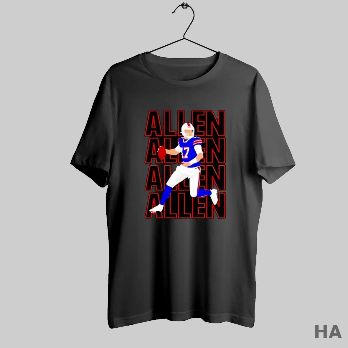 Official Buffalo Bills Josh Allen 17 Allen Allen Allen Allen T Shirt