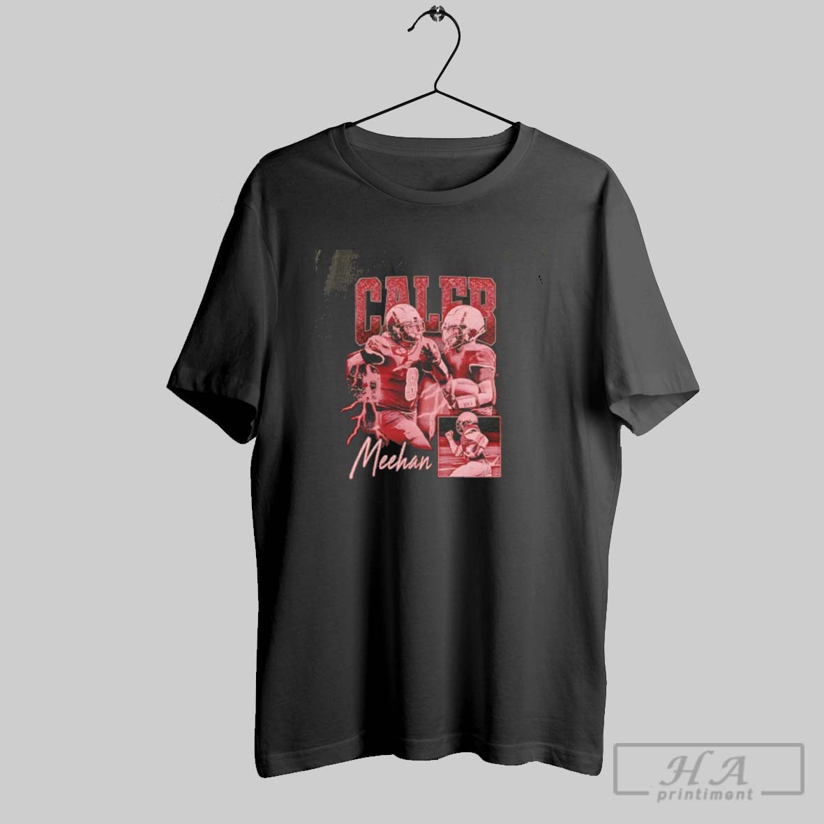 Official Caleb Meehan Western Colorado Football Graphic Tee Shirt