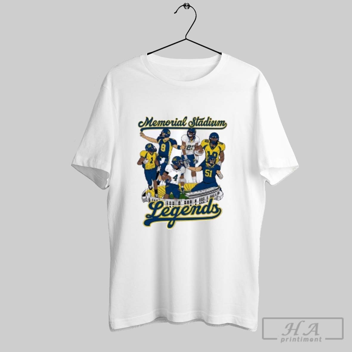 Official California Golden Bears Memorial Stadium Legends Shirt