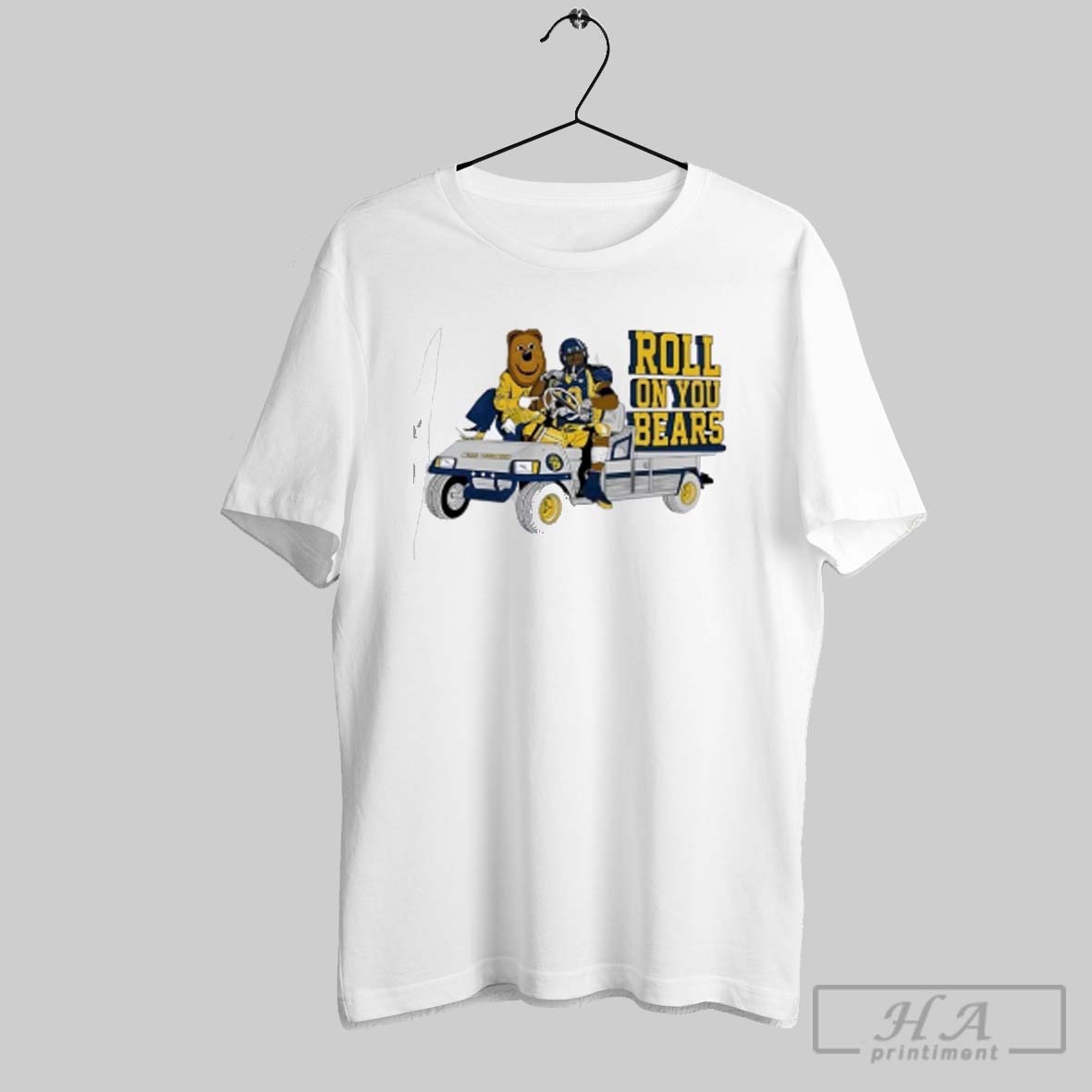 Official California Golden Bears Roll On You Bears Shirt