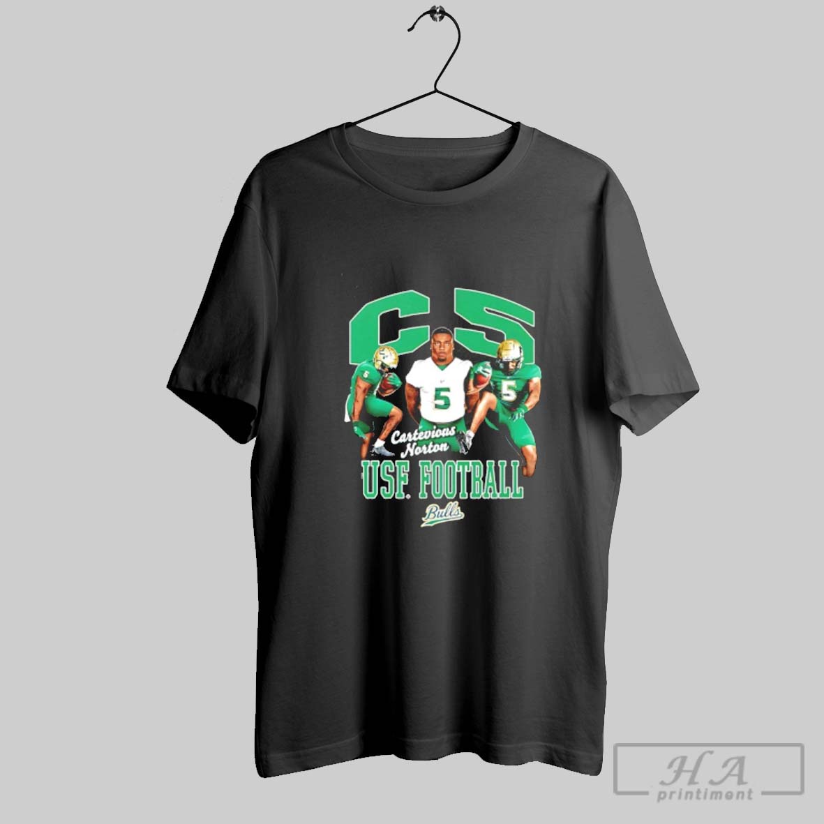 Official Cartevious Norton C5 South Florida Bulls 90s Retro Shirt