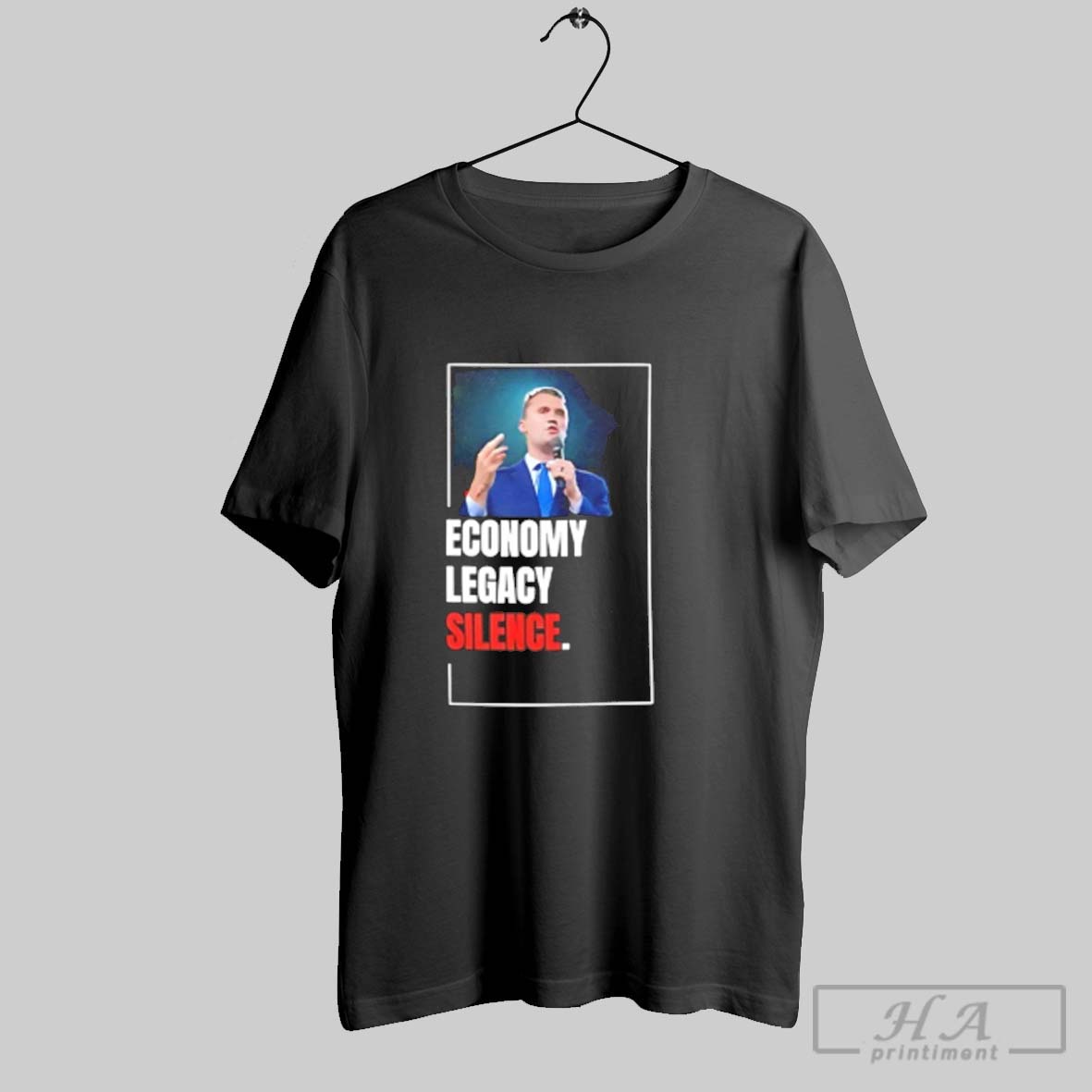 Official Charlie Kirk Economy Legacy Silence Shirt