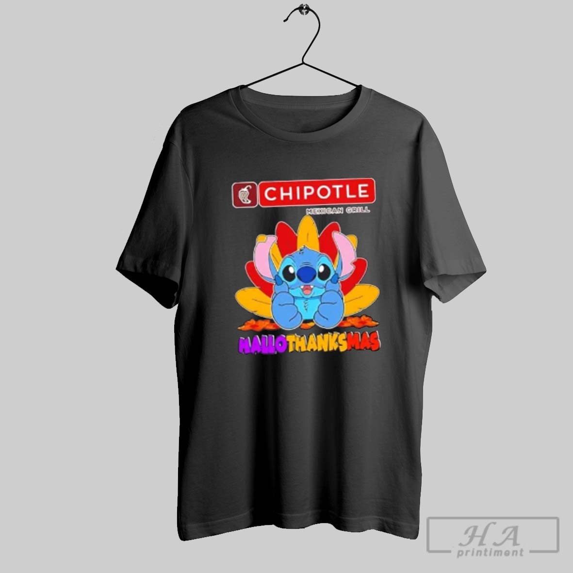 Official Chipotle X Stitch Happy Hallothanksmas Shirt