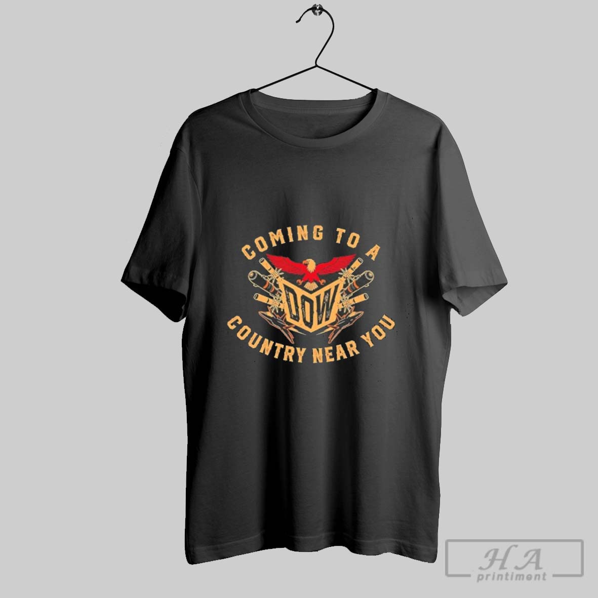 Official Coming To A Country Near You Down Department Of War Shirt