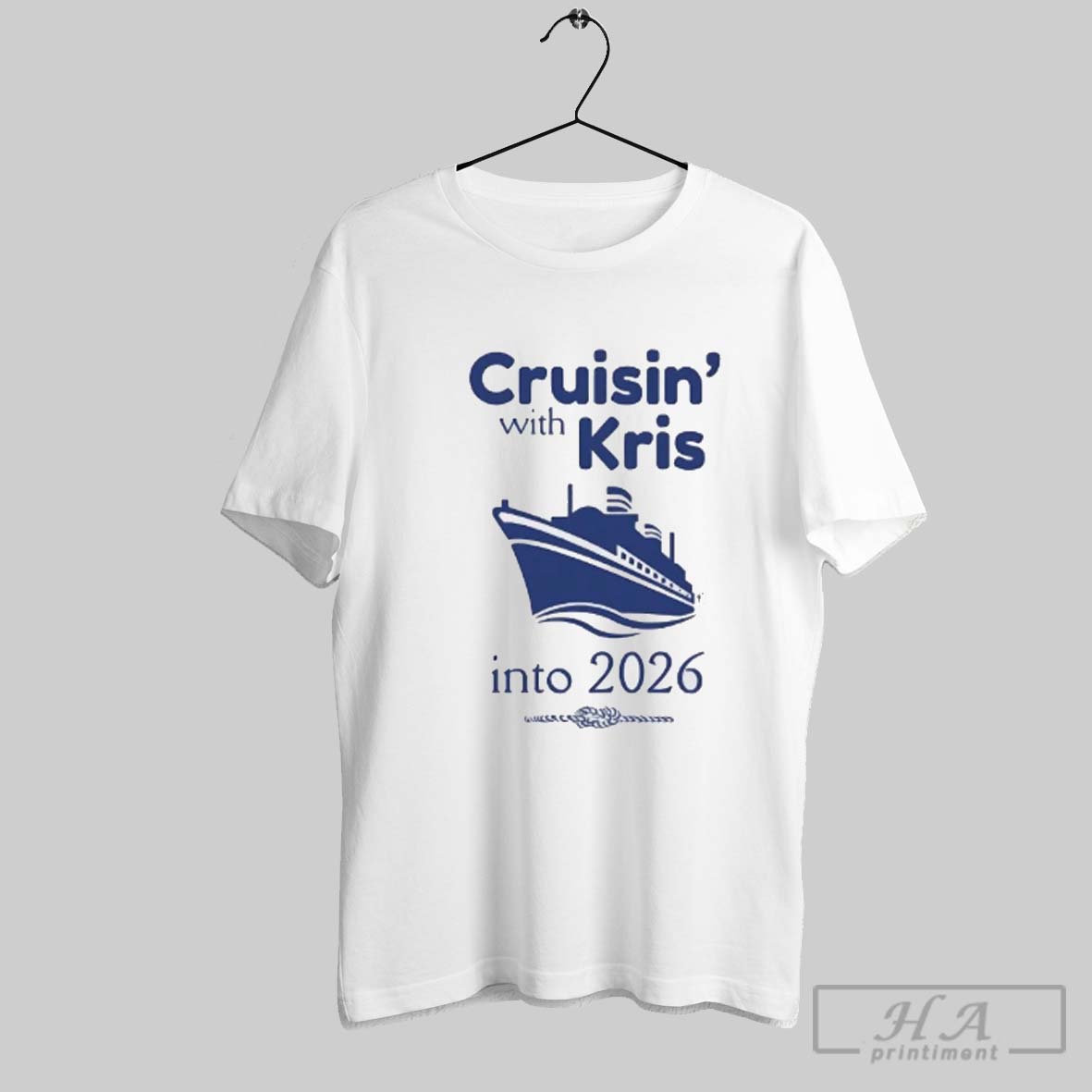 Official Cruisin With Kris Cruise Ship Into 2026 Shirt