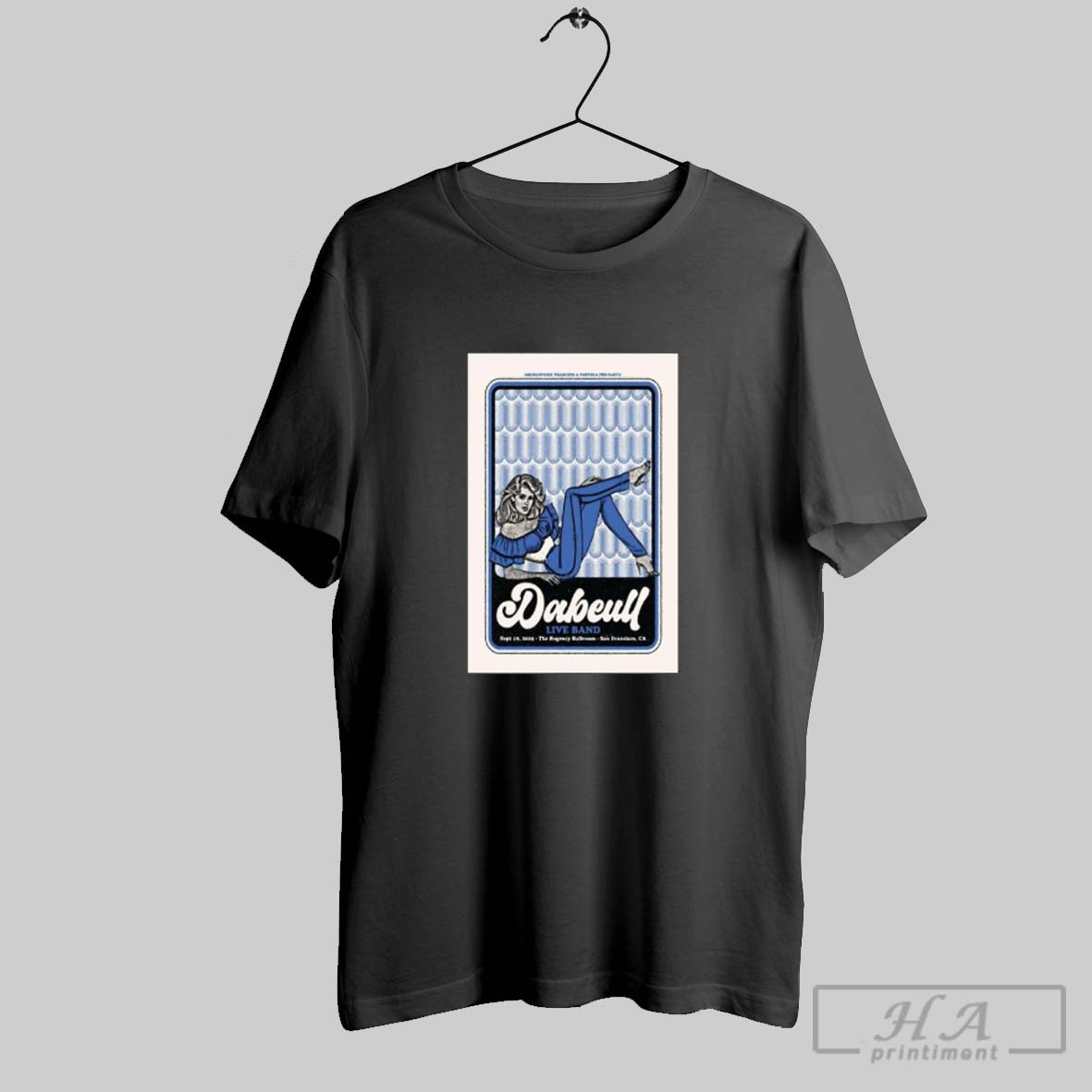 Official Dabeull Live Band September 19 2025 San Francisco Ca Live Concert Shirt