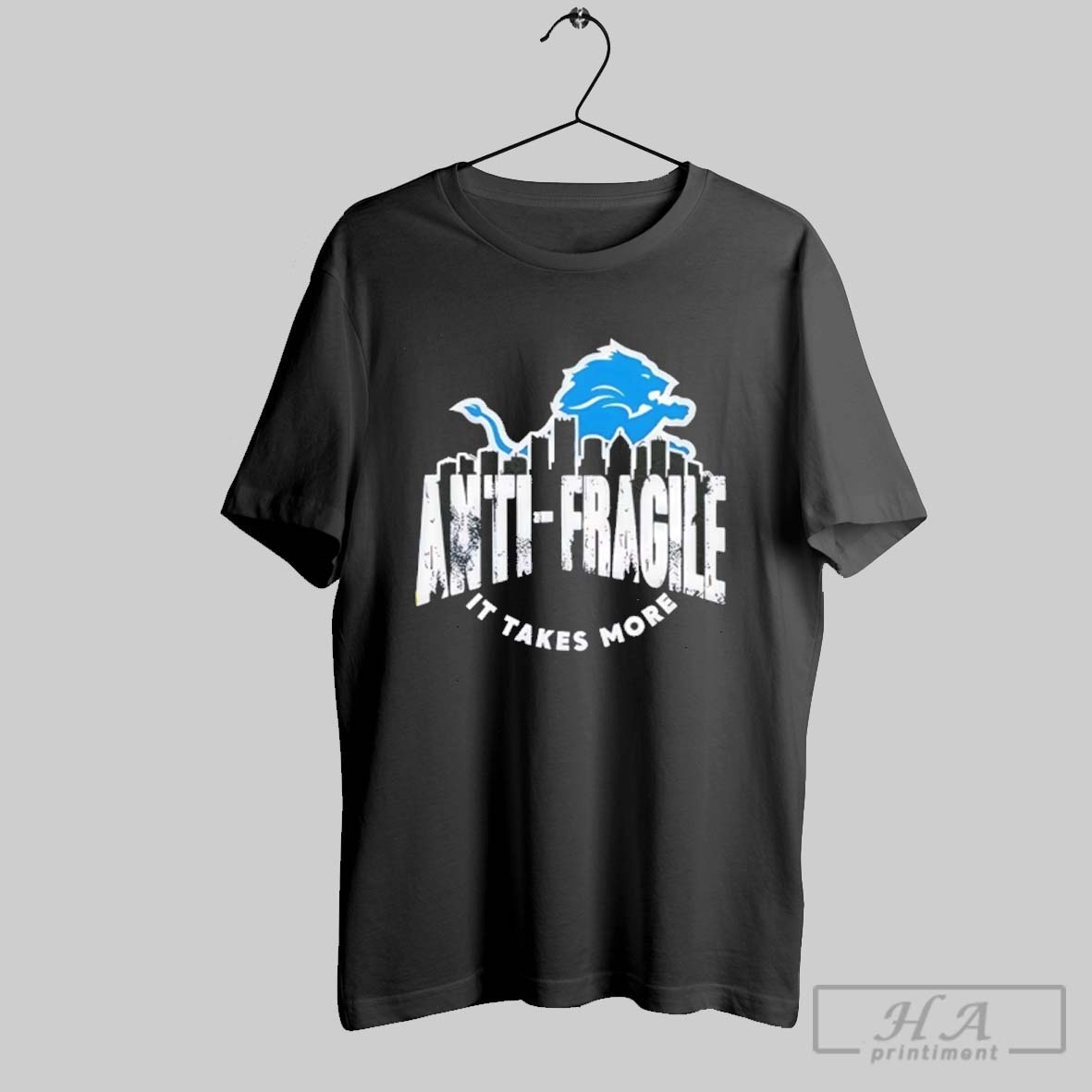 Official Dan Campbell Detroit Lions Anti Fragile It Takes More Skyline Shirt