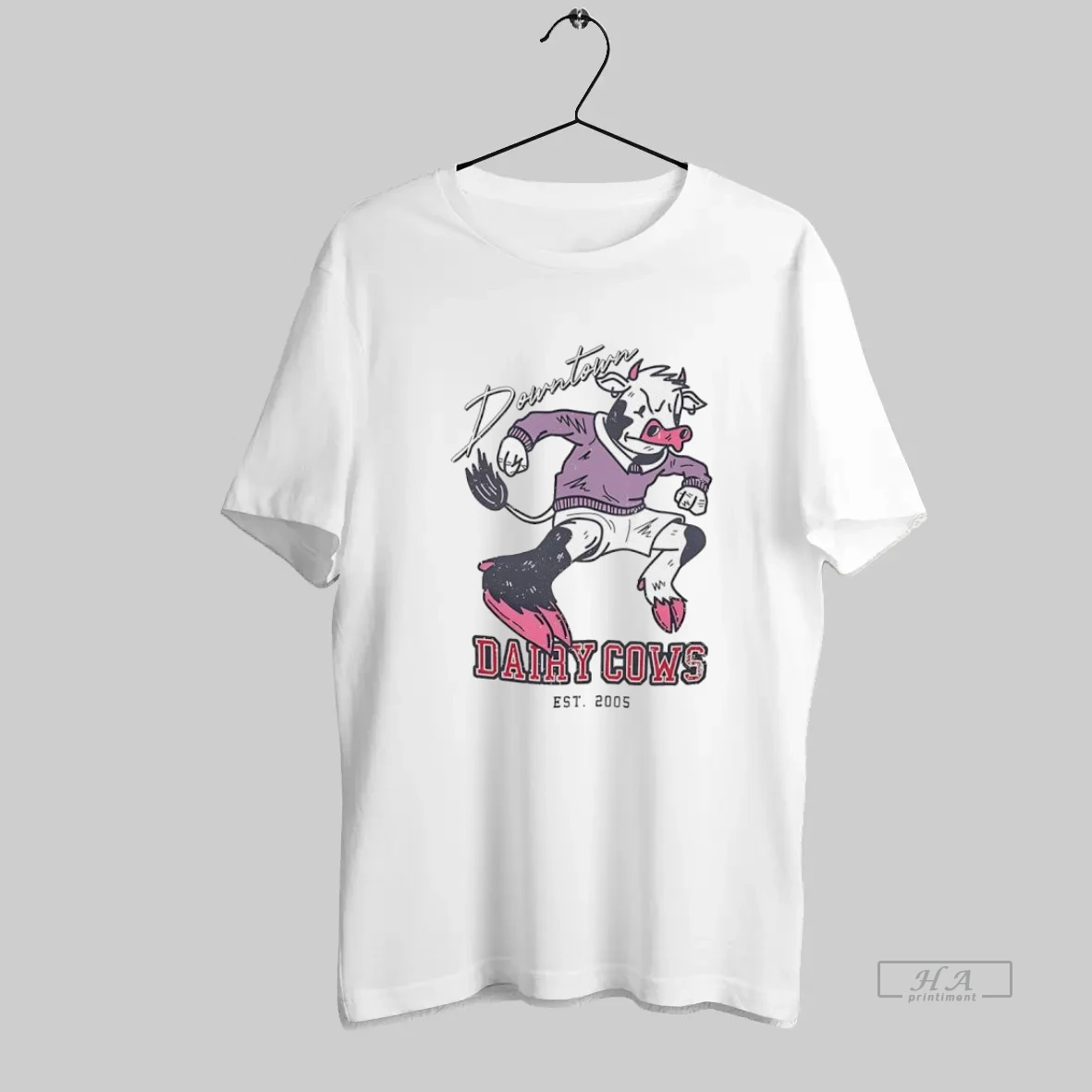Official Downtown Dairy Cows Est 2005 T Shirt