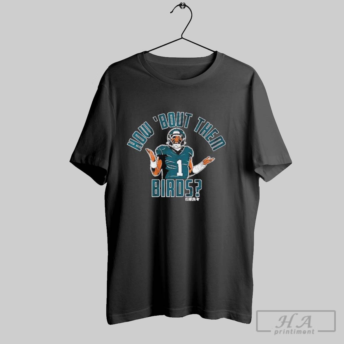 Official Eagles Jalen Hurts How Bout Them Birds Shirt