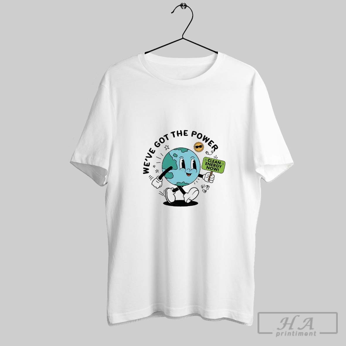 Official Earth Weve Got The Power Clean Energy Now Shirt