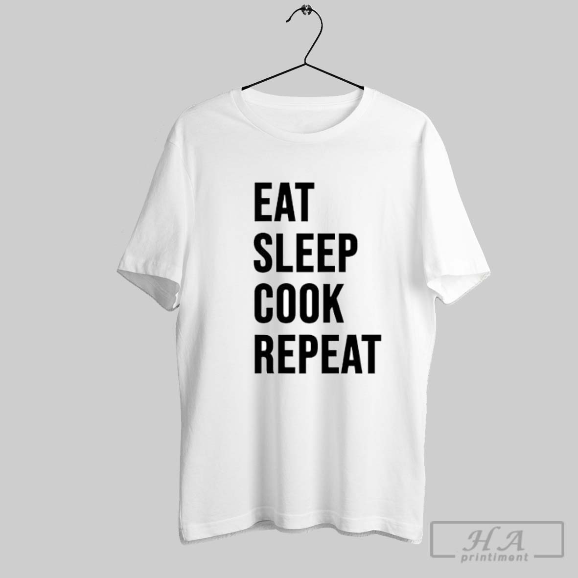 Official Eat Sleep Cook Repeat Chef Cook Tee Shirt
