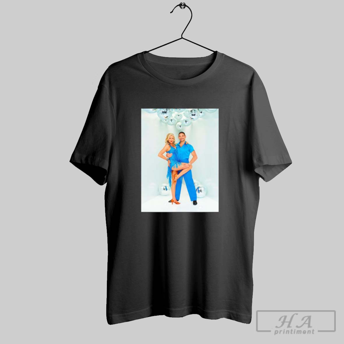 Official Elaine Hendrix And Alan Bersten Dancing With The Stars 2025 Graphic T Shirt