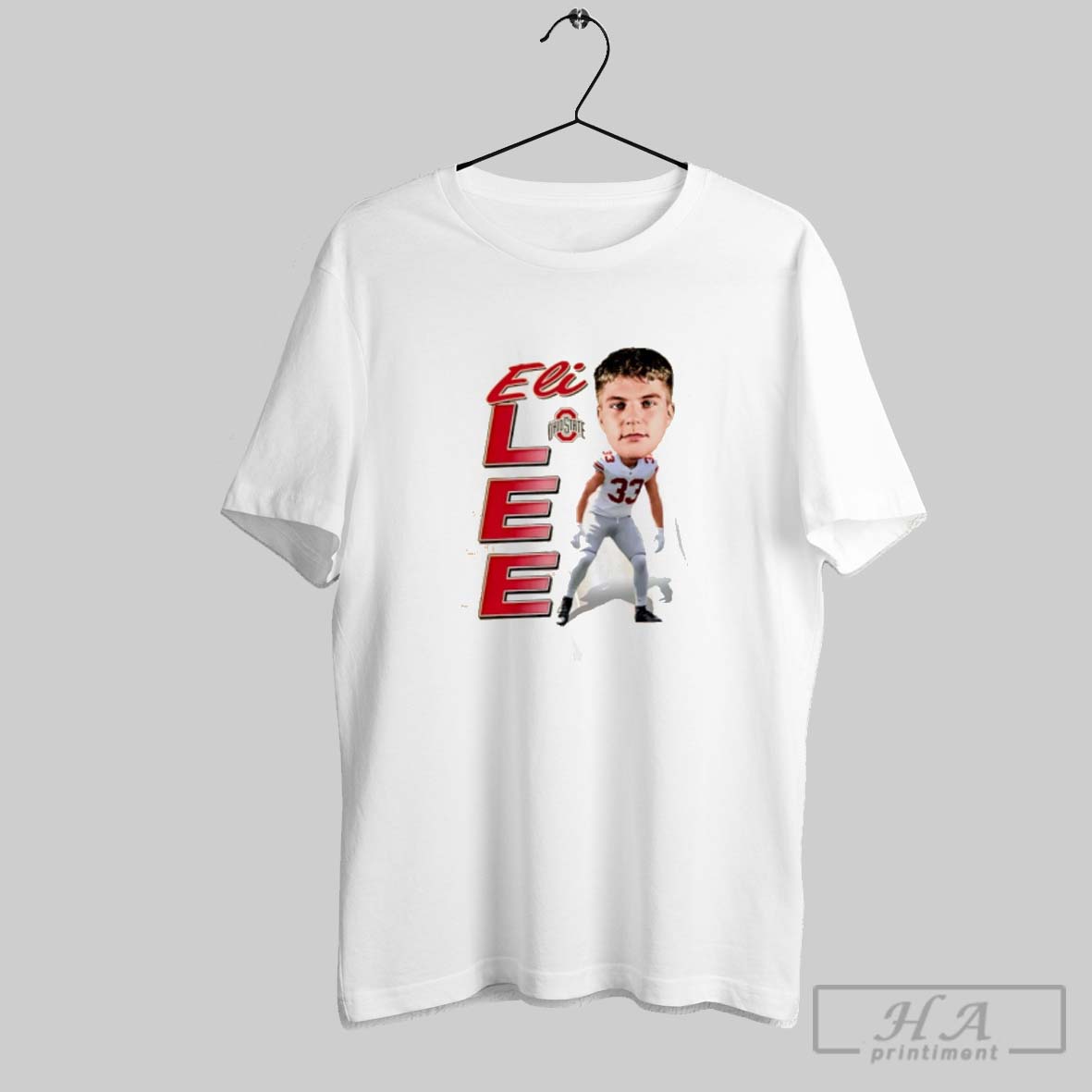 Official Eli Lee Ohio State Buckeyes Caricature Shirt