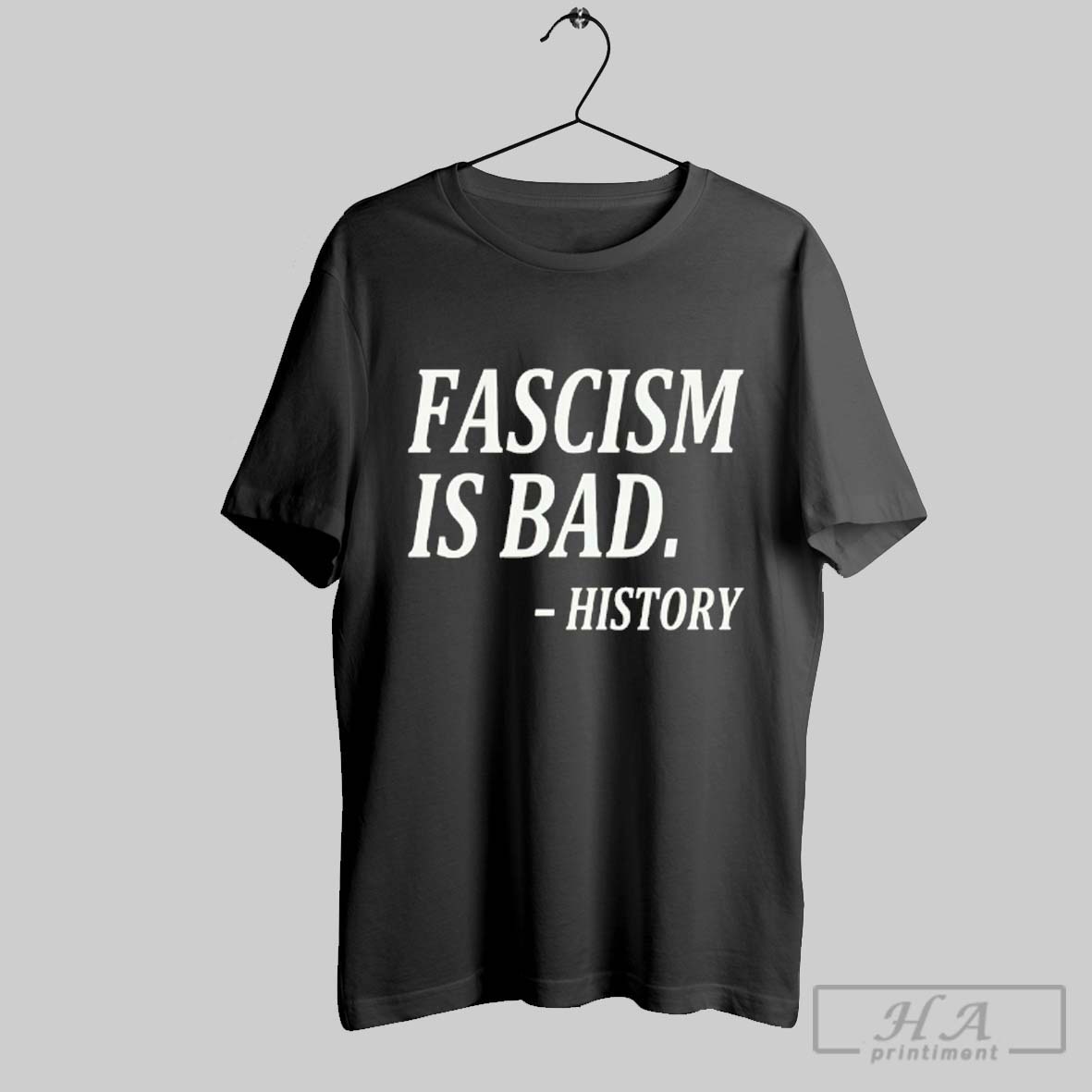 Official Fascism Bad History Shirt