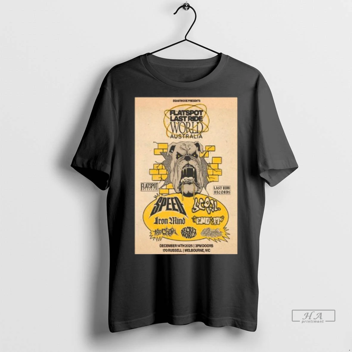 Official Flatspot Last Ride World Australia December 14 2025 Concert Long Sleve Tshirts Sweater