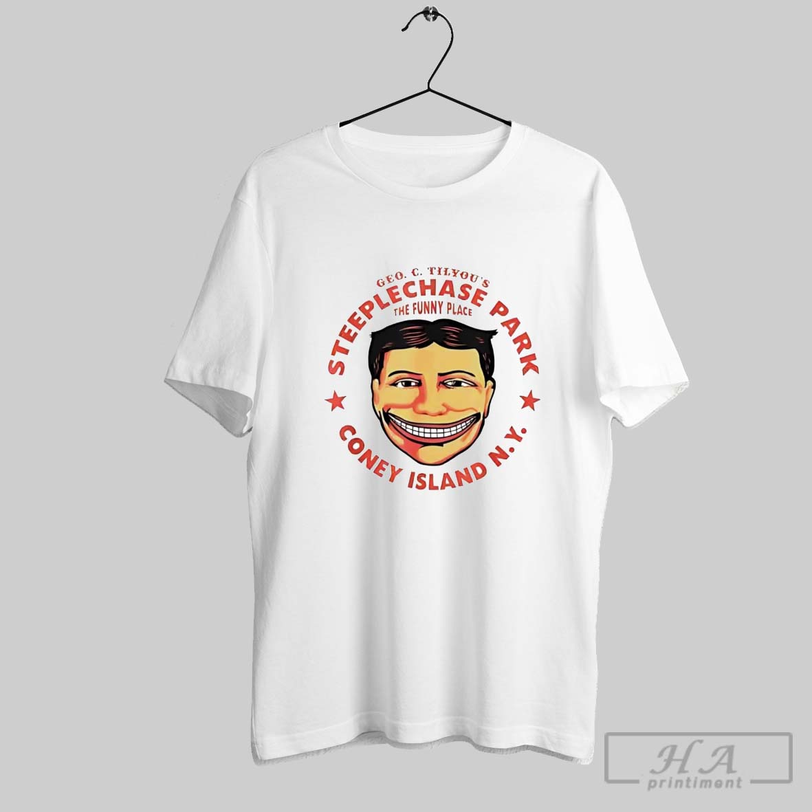 Official George C Tilyou Steeplechase Park The Funny Place Shirt