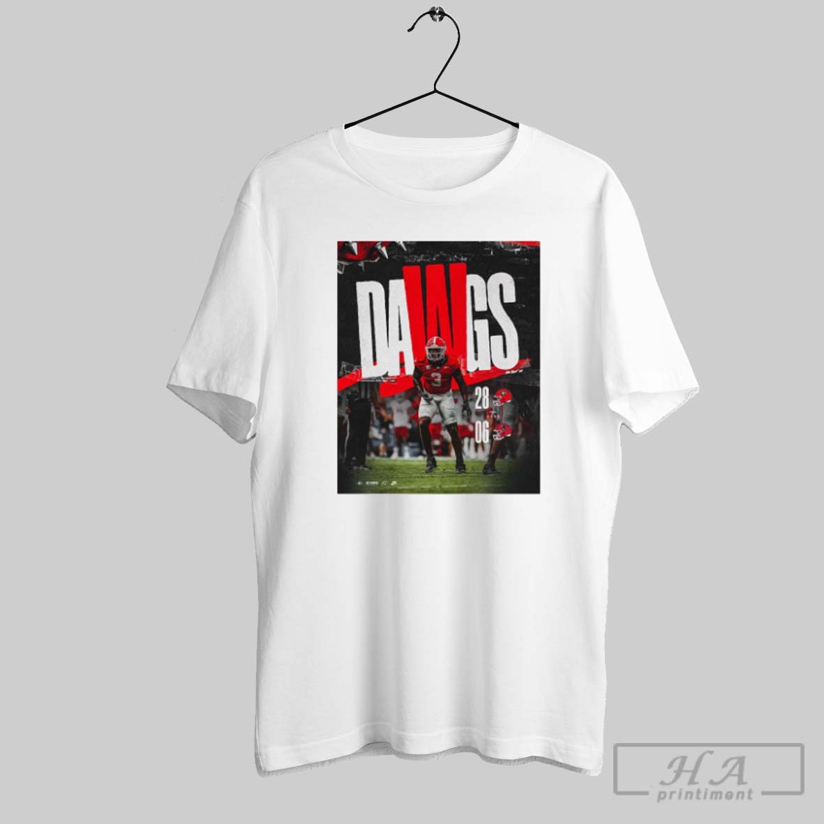 Official Georgia Bulldogs Defeat Austin Peay Governors Final Sorce 28 06 Sep 6 2025 Godawgs T Shirt