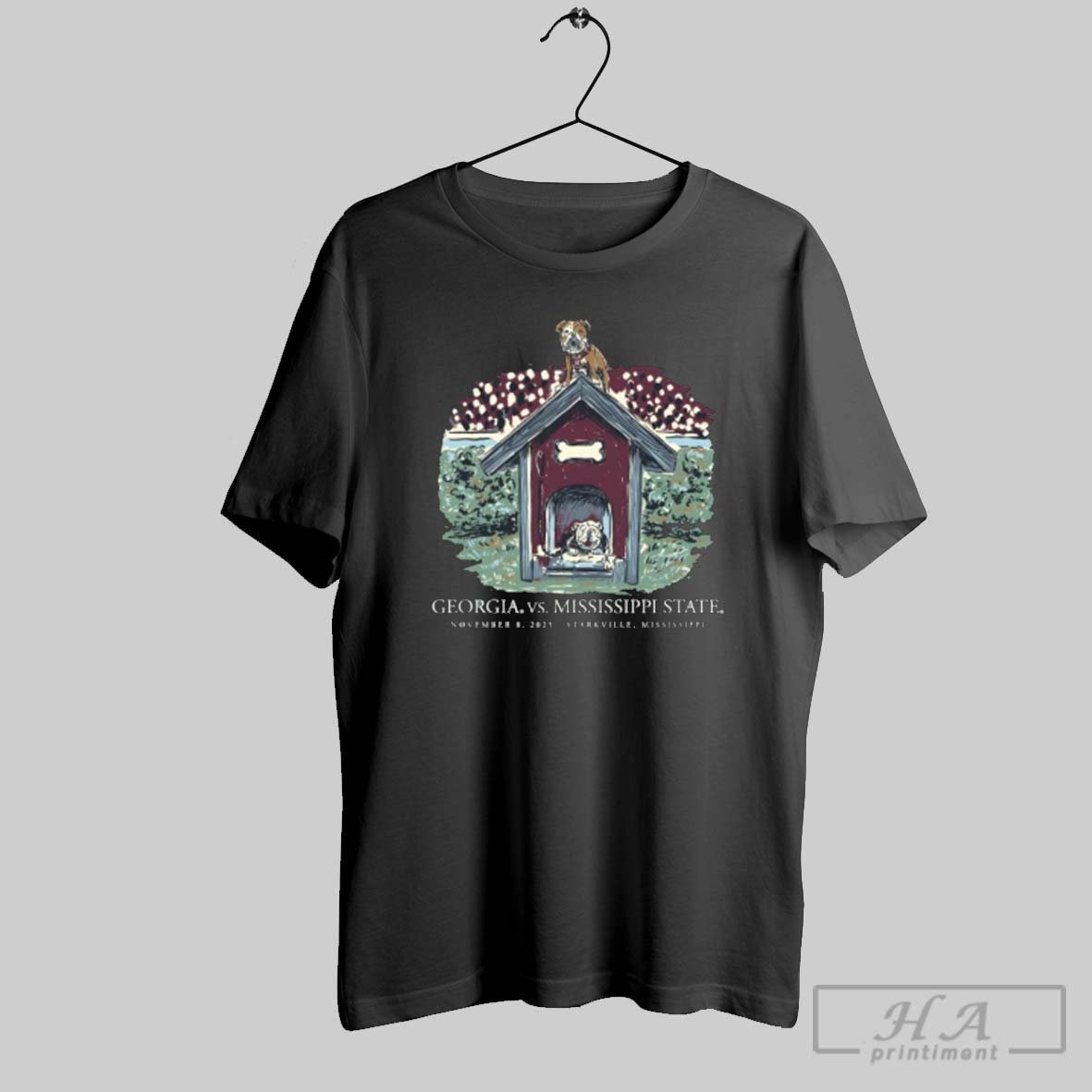 Official Georgia Bulldogs Vs Mississippi State Bulldogs Game Day 2025 T Tee Shirt