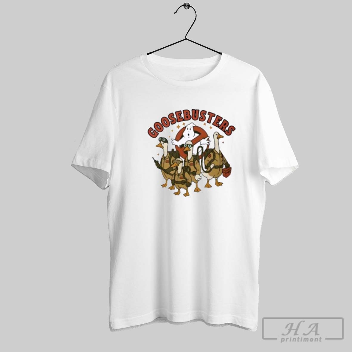 Official Goosebusters Goose Ghost Halloween Shirt