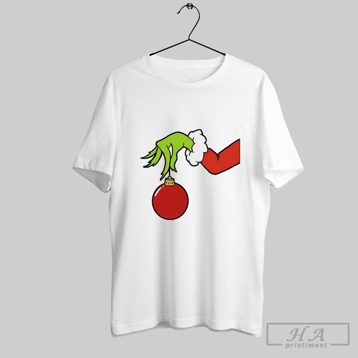 Official Grinch Hands With Christmas Shirt