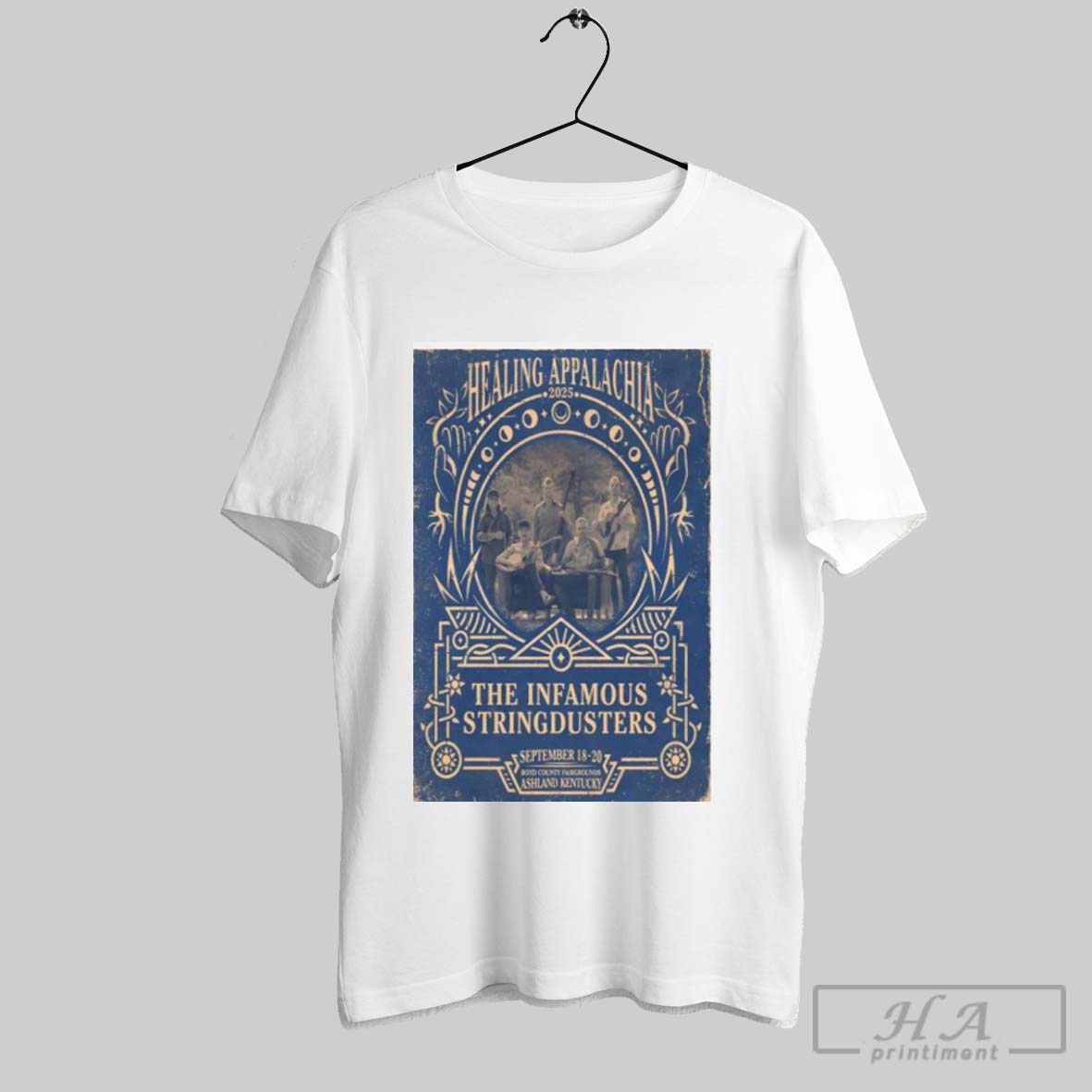 Official Healing Appalachia The Infamous Stringdusters Sep 18 20 2025 Tee Shirt