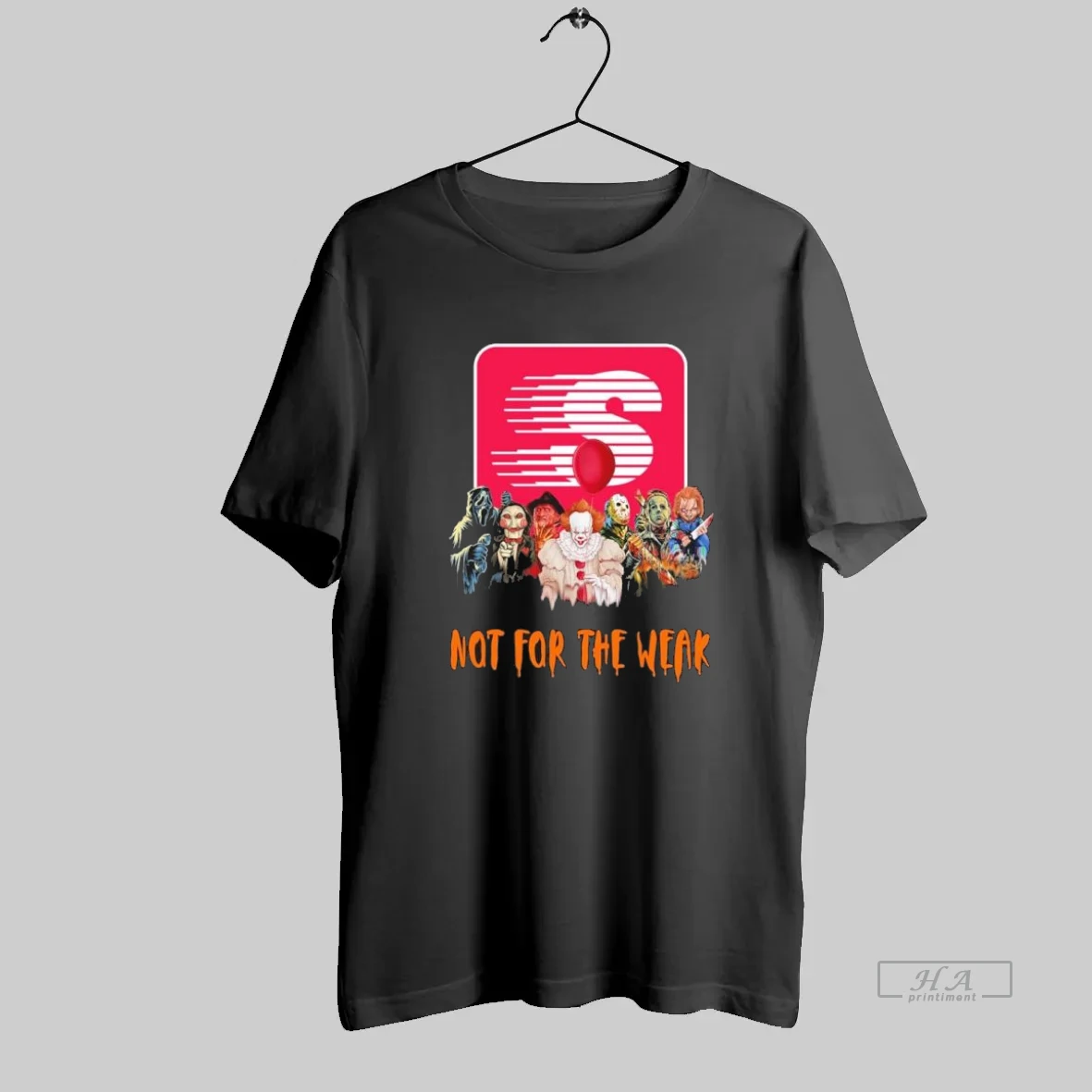 Official Horror Characters X Speedway Not For The Weak Halloween T Shirt