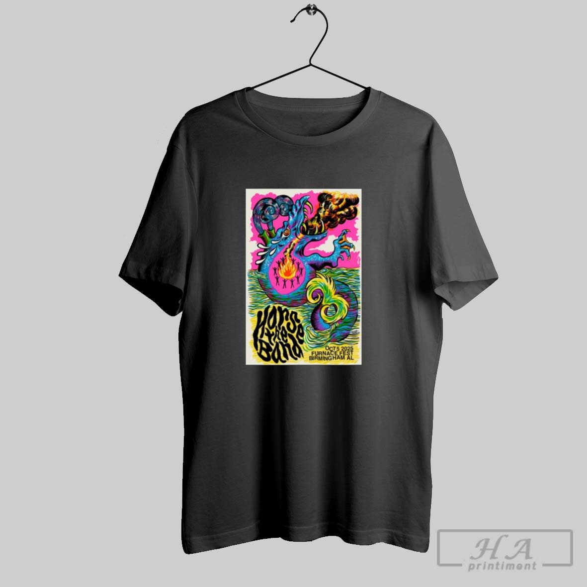 Official Horse The Band October 5 2025 Birmingham Al Live Concert Shirt