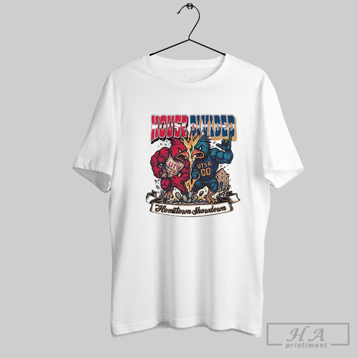 Official House Divided San Antonio Uiw Vs Utsa Tee Shirt
