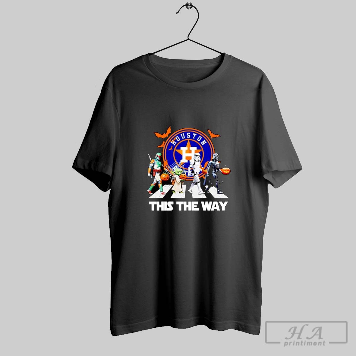 Official Houston Astros Star Wars This The Way Halloween Shirt