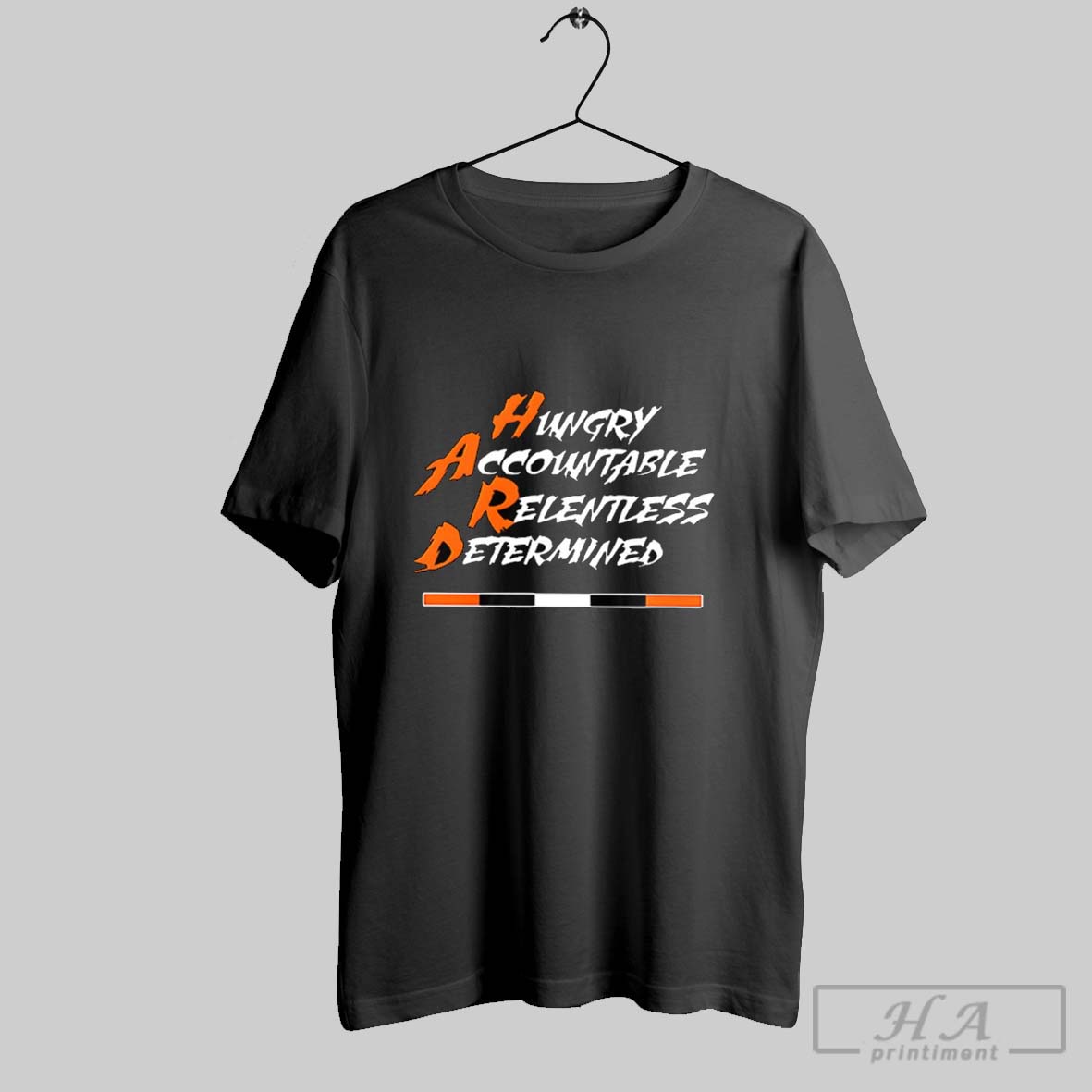 Official Hungry Accountable Relentless Tee Shirt