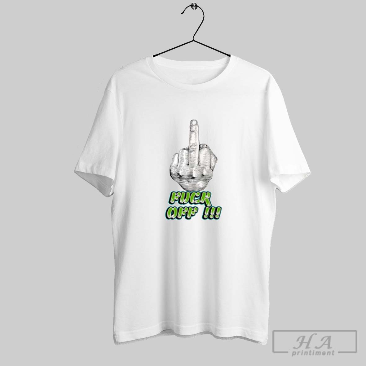 Official I Fuck Off Hand White S Shirt