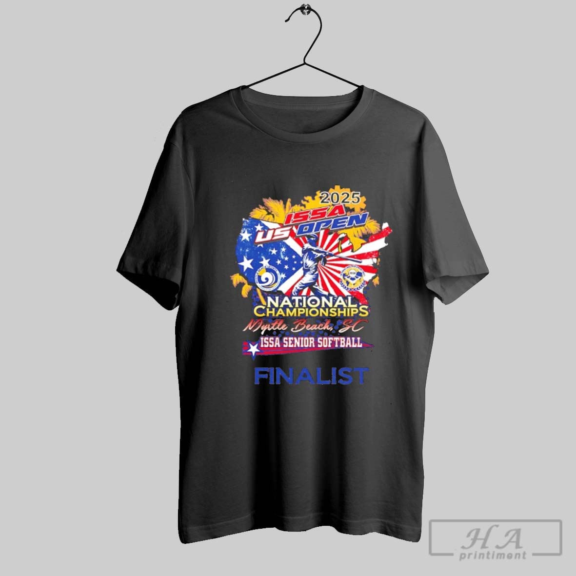 Official Issa Senior Softball 2025 Issa Us Open National Championship Finalist Shirt