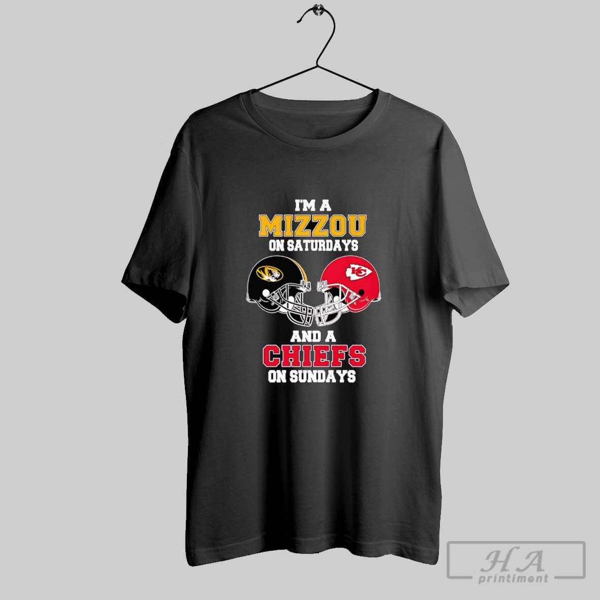 Official Im A Mizzou On Saturdays And A Chiefs On Sundays Tee Shirt