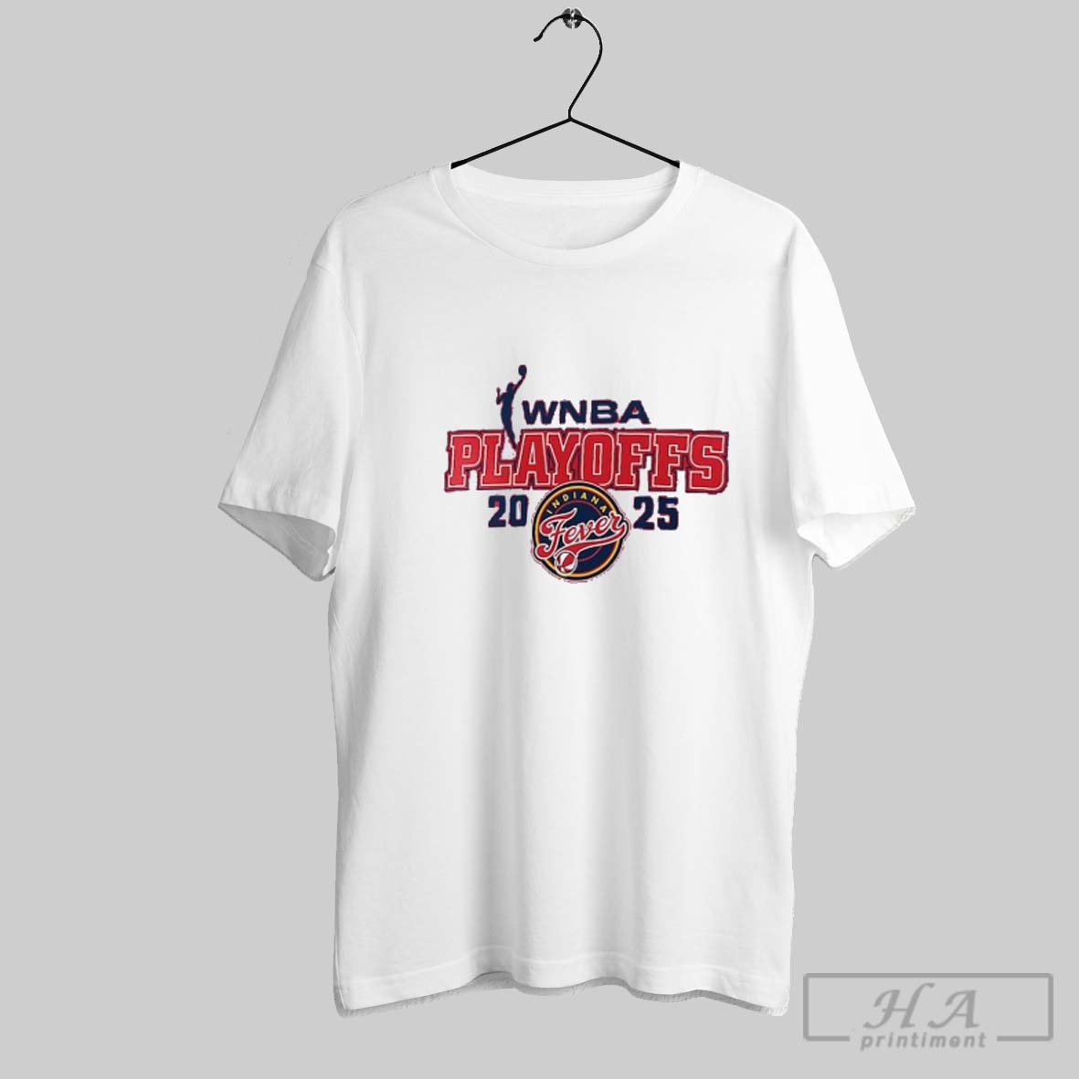 Official Indiana Fever 2025 Wnba Playoffs T Shirt