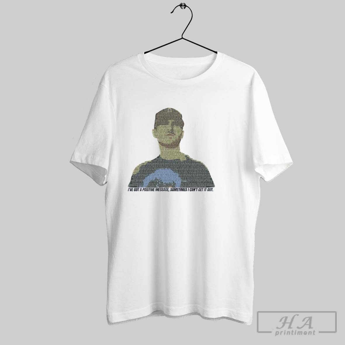 Official Ive Got A Potive Message Sometomes I Cant Get It Out Tee Shirt