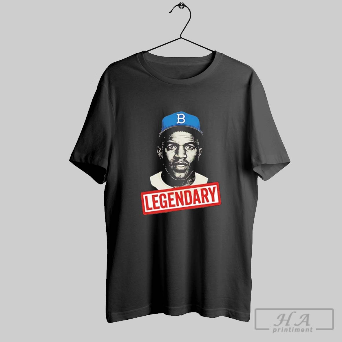 Official Jackie Robinson Legendary Portrait Boston Red Sox Shirt