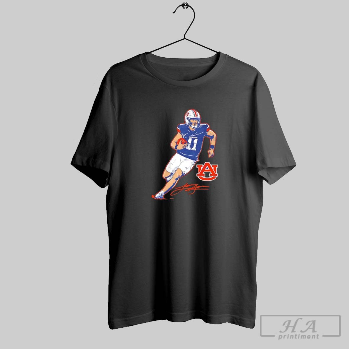 Official Jackson Arnold Auburn Tigers Superstar Pose Signature Shirt