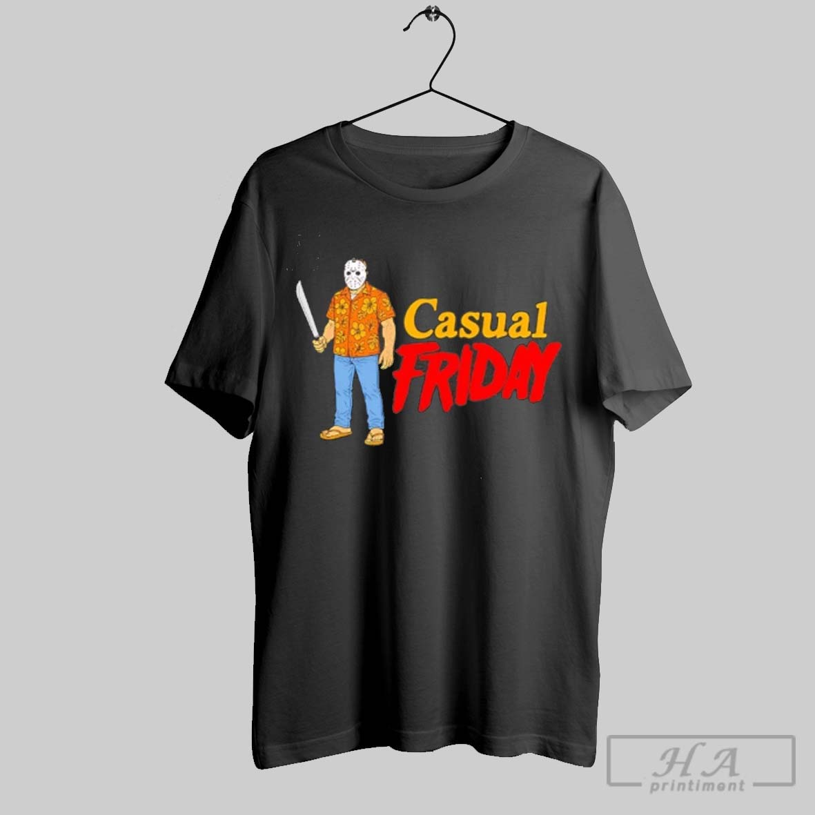 Official Jason Voorhees Casual Friday Halloween Shirt