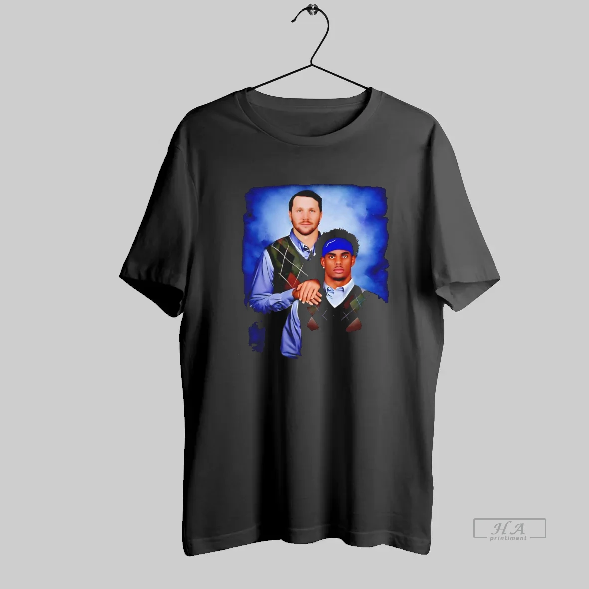 Official Jayden Daniels Terry Mclaurin Washington Commanders Football Step Brothers Retro Style T Shirt