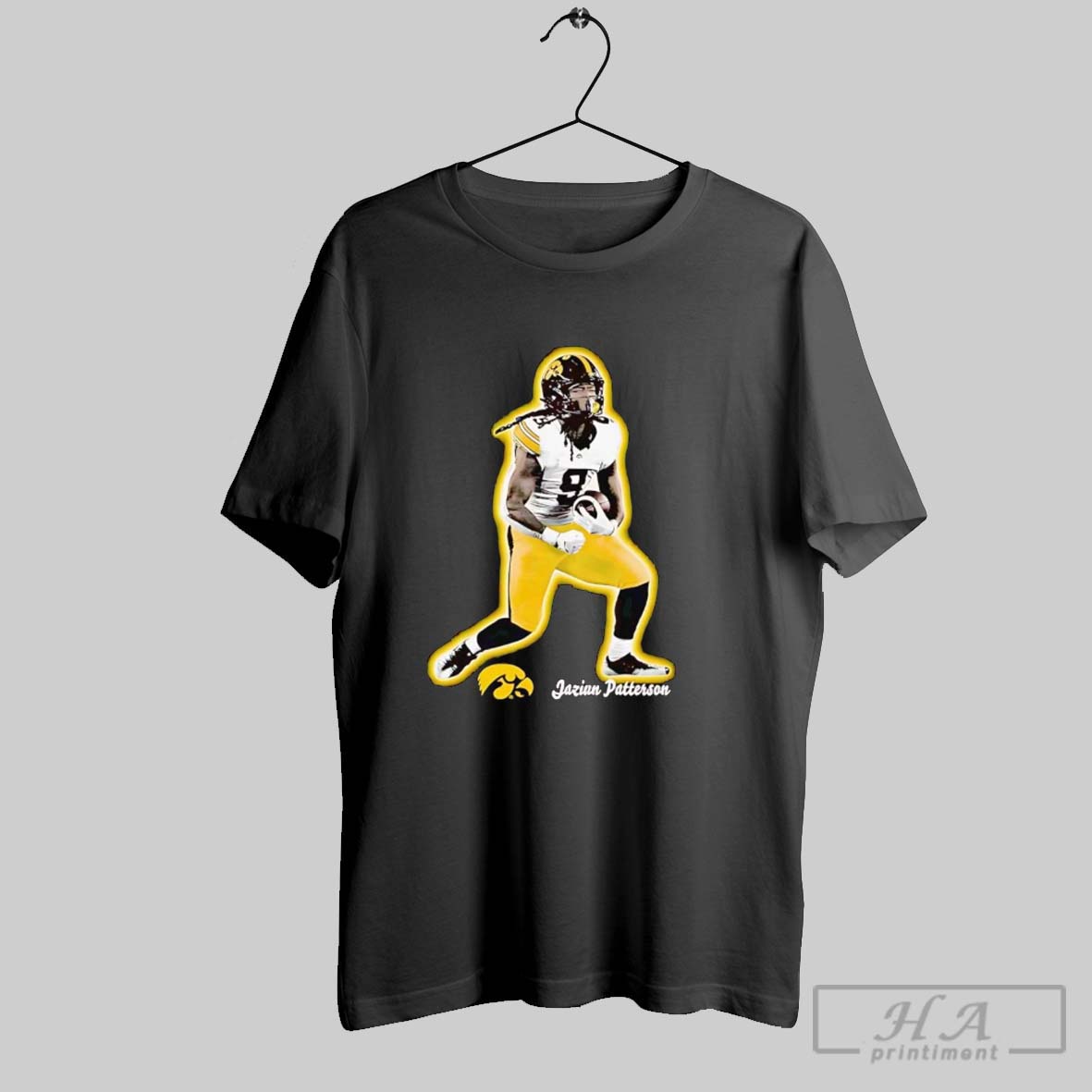 Official Jaziun Patterson Portrait Iowa Hawkeyes Shirt