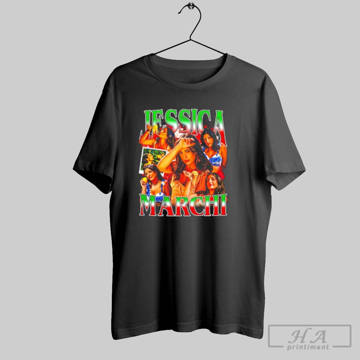 Official Jessica Marchi Picture Collage Tee Shirt