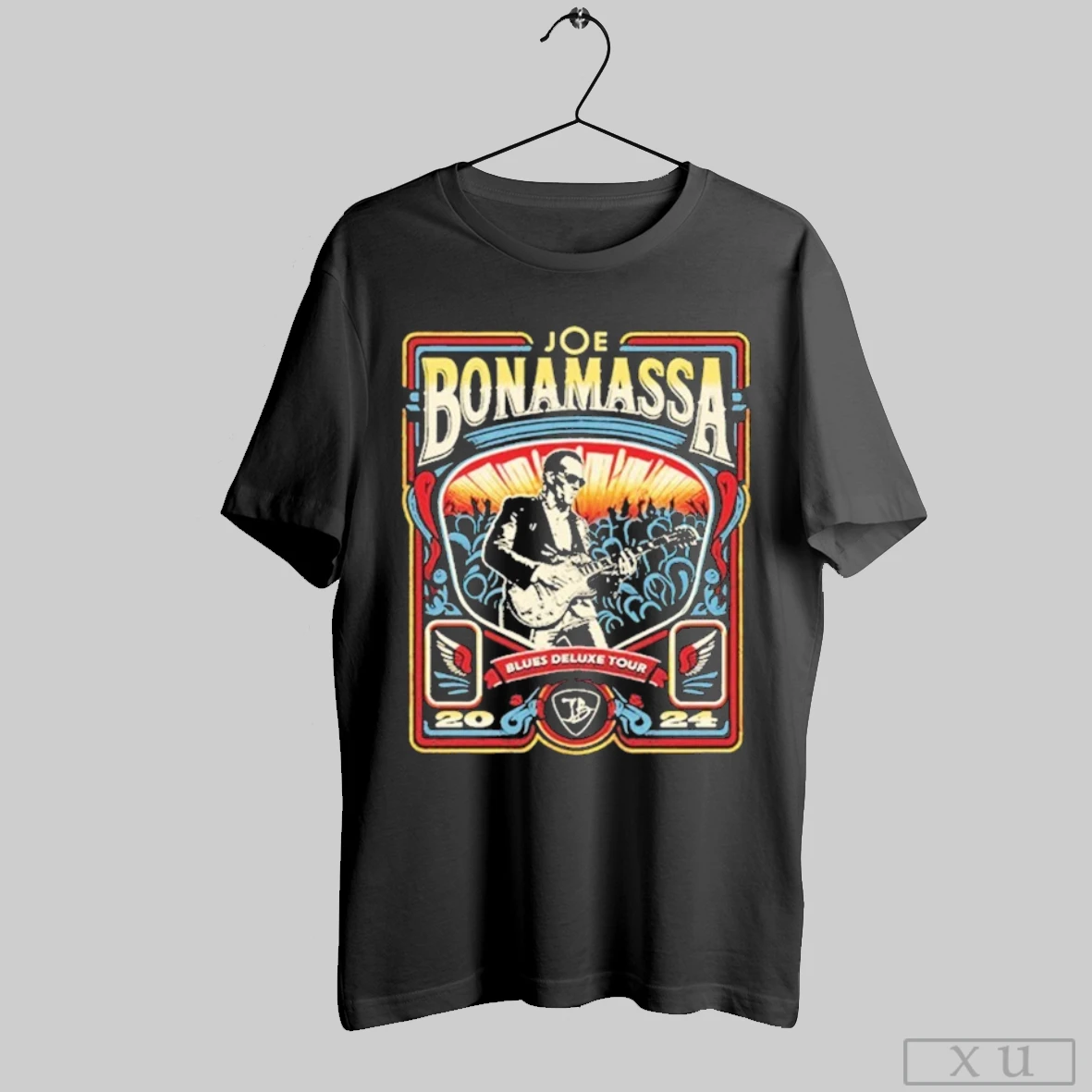 Official Joe Bonamassa Blues Deluxe U S Summer Tour 2024 T Shirts T Shirt Hoodie Sweater Longsleeve V Neck