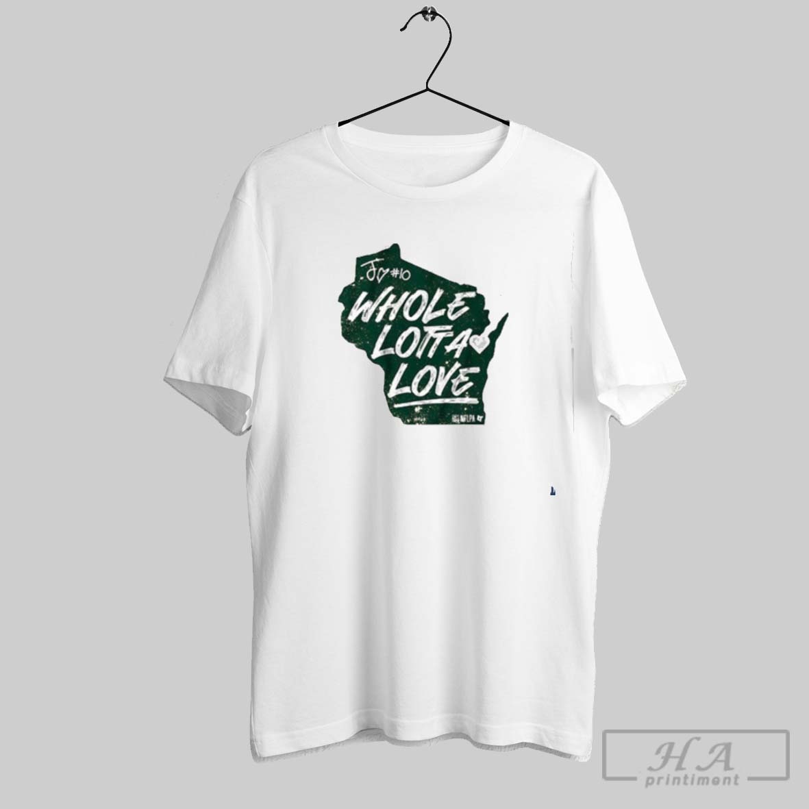 Official Jordan Love Whole Lotta Love Shirt