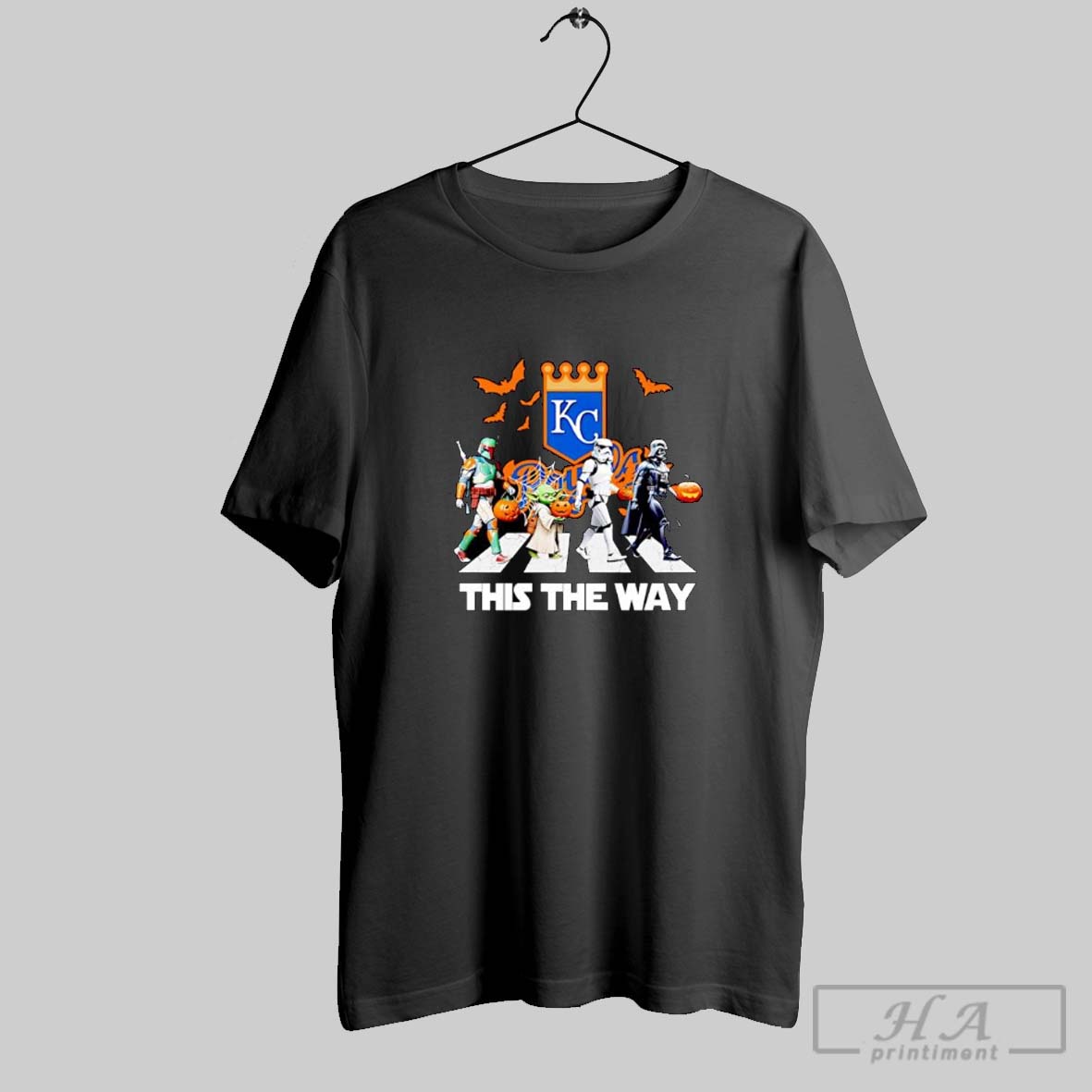 Official Kansas City Royals Star Wars This The Way Halloween Shirt