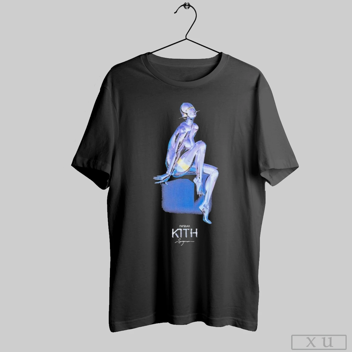 Official Kith For Nanzuka Gallery Sorayama Model A Stitch T Shirts T Shirt Hoodie Sweater Longsleeve V Neck
