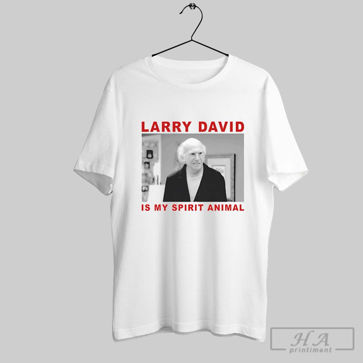 Official Larry David Is My Spirit Animal Tee Shirt